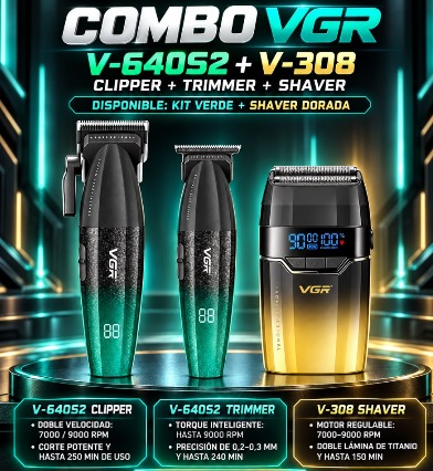 COMBO VGR 640 + SHAVER VGR 308   VGR640/308