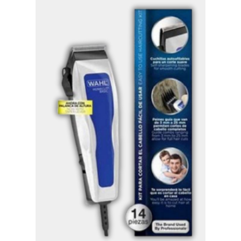 Cortadora De Cabello Clipper Homecut Basic 15 Pzas Wahl Ref: 9314-3708