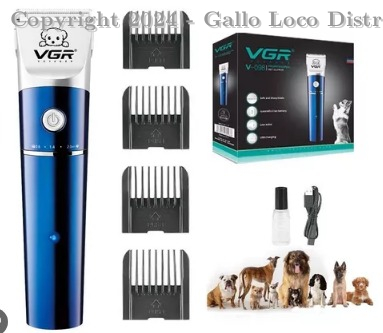 Maquina Peluquera Canina Inalambrica Cuidado Mascota Vgr Ref: V-098