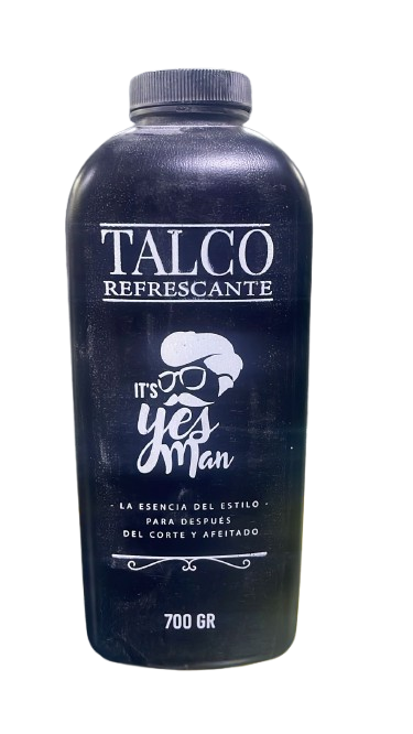 TALCO NEGRO 700 gr YES MAN JH-715
