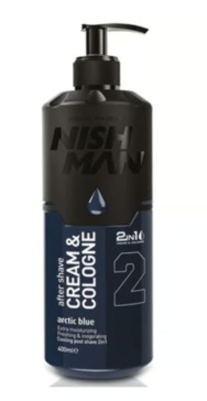 Afther Shave Crema 2 Azul Nishman 400 Ml Ref: B1005