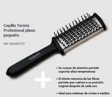Cepillo Plano Termico Profesional Termix Peque Ref: T-008-8002Tp