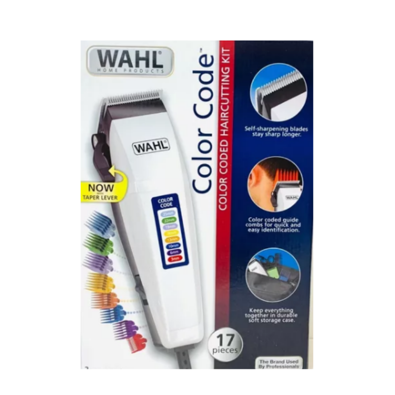 Maquina De Corte Clipper Color Code 17 Pzas Wahl Ref: 9155-2708