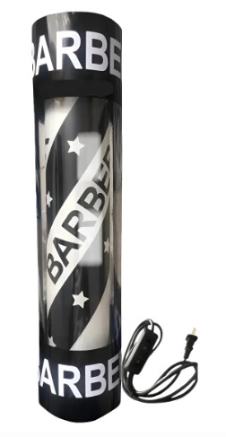 Barber Pole Giratorio Pequeño LED 65 Cm Ref: 99980039