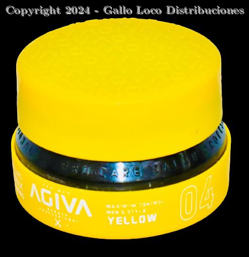 Agiva Cera Extrafuerte - Amarilla 04 Ref: Agv111-04