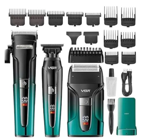 Combo Clipper + Trimmer + Shaver Vgr 694 3 En 1 Original Ref: Vgr694
