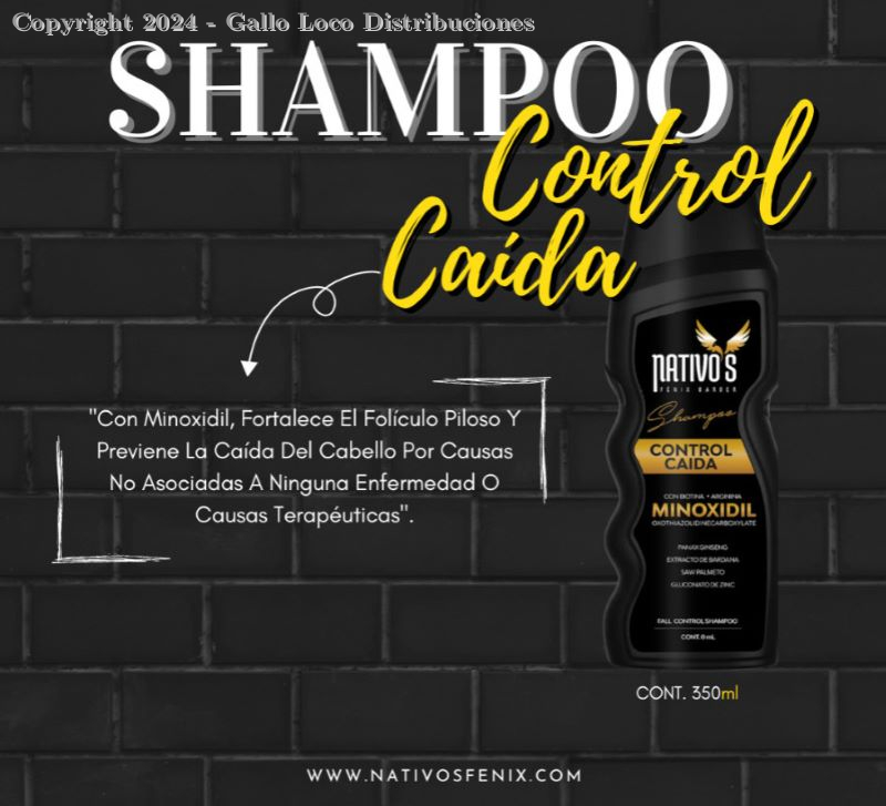 Shampoo Control Caida - Nativos Ref: 412765