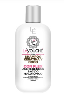Shampoo Keratina y Coco Con Plex Italy x 300 ml LAVOUCHE