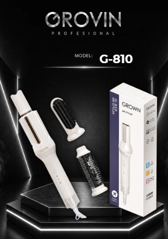 SET CEPILLO SECADOR GROVIN G810