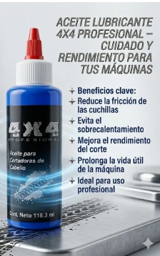 Aceite para maquinas 4X4 118,3ml