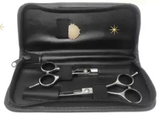 Kit School X 2 Tijera De Deslizante Filo Navaja Y Esculpidora De 5.5\" Kiepe Ref: K-212"
