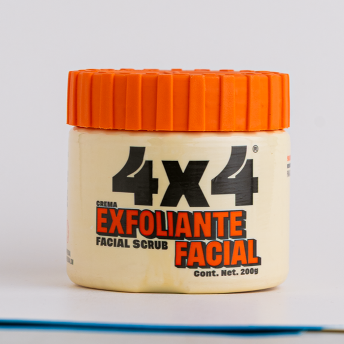Crema facial exfoliante 4X4 200g
