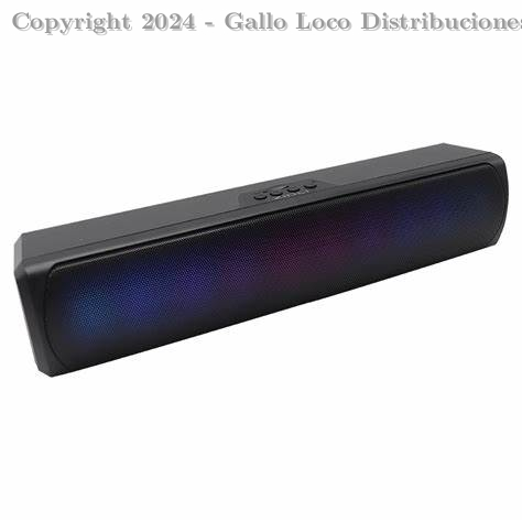 Soundbar Cableada Rgb 5W Ref: Zidli-D86