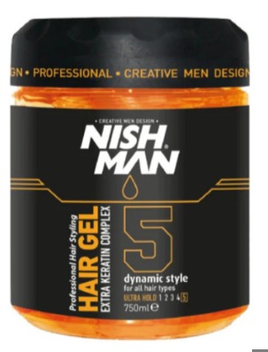 Styling Gel 5 Nishman 750 Ml Ref: B1473