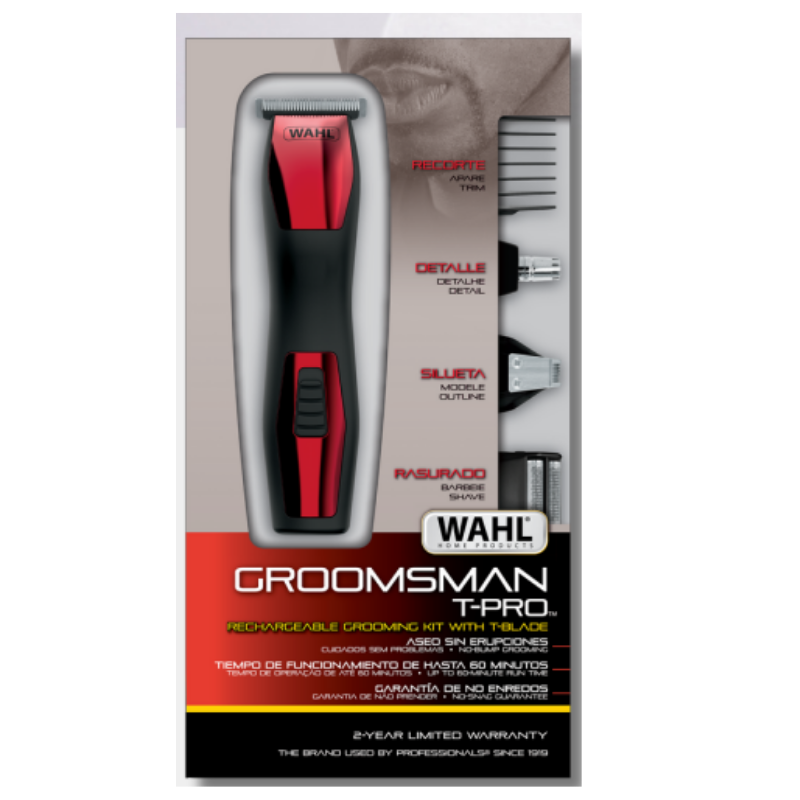 Recortadora Groomsman T-Pro Wahl Ref: 9892-008