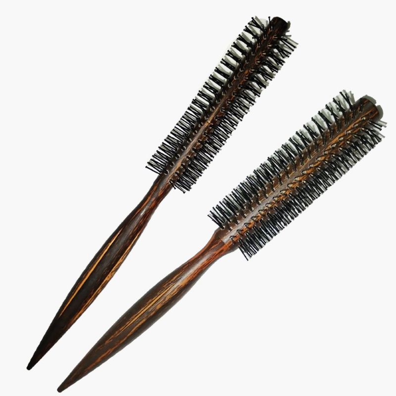 Set De 2 Cepillos En Madera Color Barberia Ref: Ntall Brush