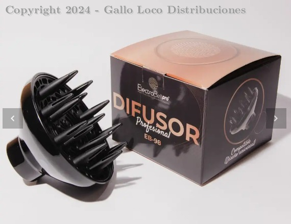 Difusor Profesional Electrobell Ref: Eb-98