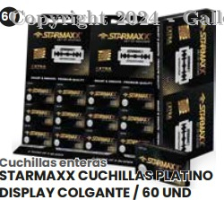 Razor - Cuchilla Entera Starmaxx Caja X 60 Ref: B1661E