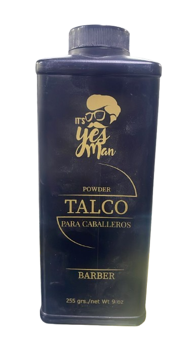 TALCO NEGRO  255 gr YES MAN JH-720