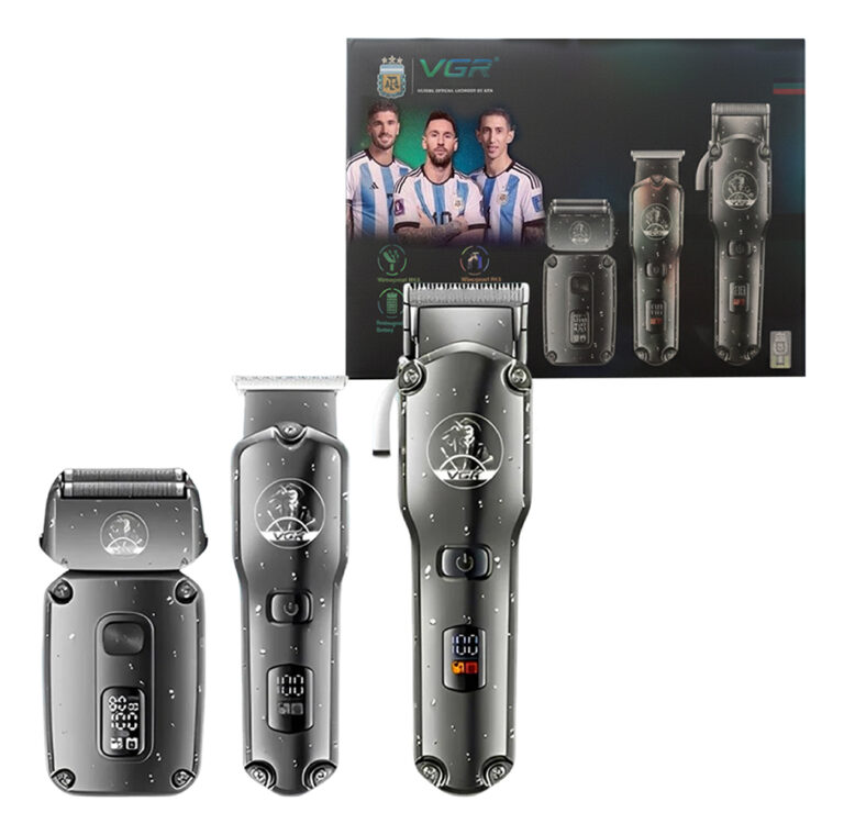 V-675S3 Set Barberia Tijera y Capa