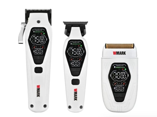 Kit Profesional Wmark 3 En 1 Maquina + Patillera + Shaver Ng 7602 Ref: Wmark