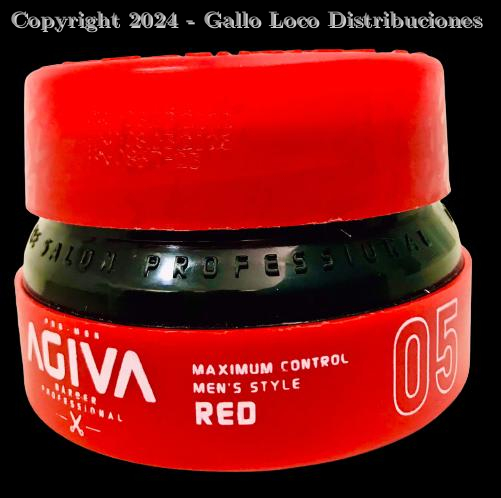 Agiva Cera Cabello En Goma - Roja 05 Ref: Agv112-05