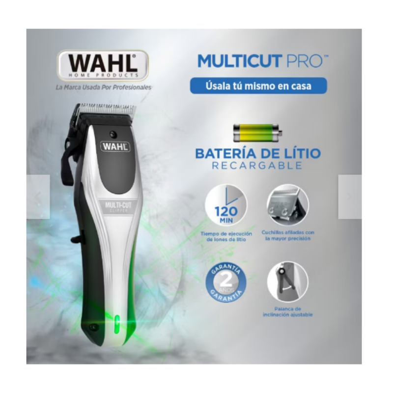Cortadora Clipper Inalambrica Multicut Pro Wahl Ref: 9657-008