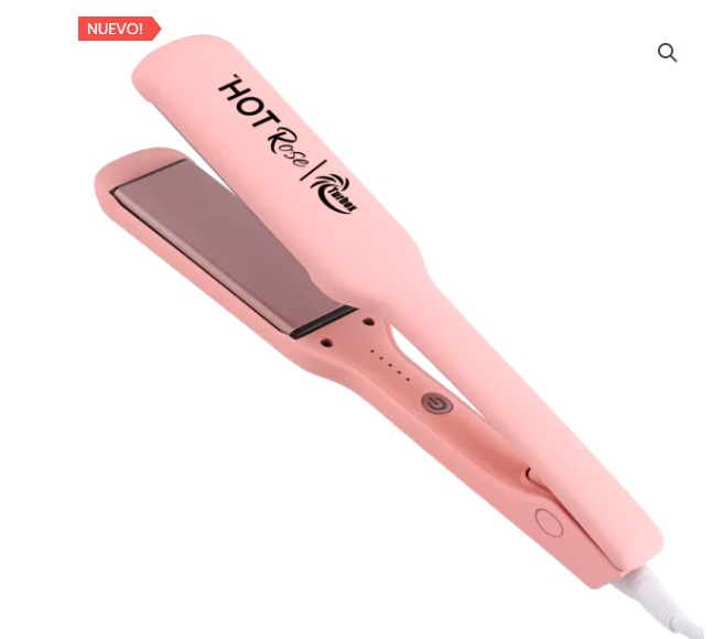 Plancha Profesional Turmalina Turbox Ref: Nt-Hot-Rose