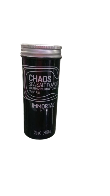 Polvo Texturizante Inmortal Chaos Sea Salt X 20 G Ref: Nyc-24