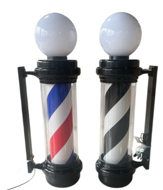 Barber Pole Mediano bola encima