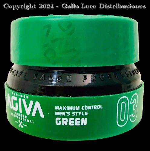 Agiva Cera Efecto Mate - Verde 03 Ref: Agv110-03