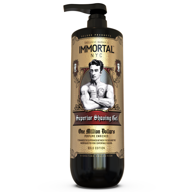 Shaving Gel 1000 Ml One Millon Inmortal Ref: Inmomsg