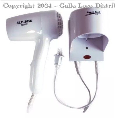 Secador Para Hotel 1400 Watts - Super Look Ref: Slp-3056