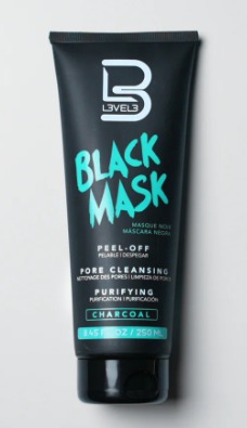 Mascarilla Facial Negra - L3VEL3   Ref: 100901