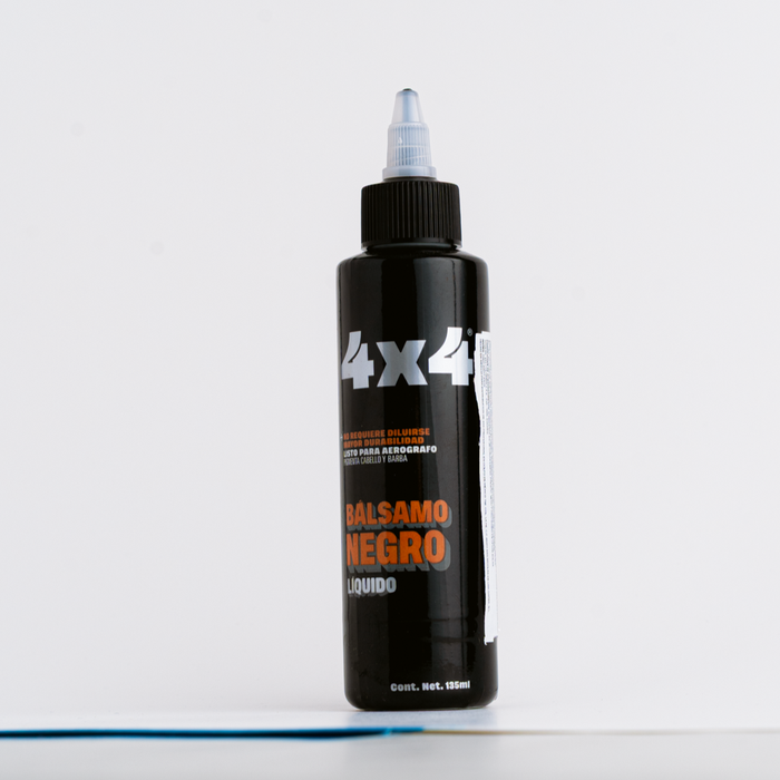 Balsamo 4X4 negro liquido 135ml - para Aerografo