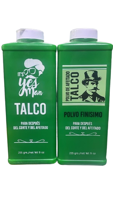 TALCO VERDE X 255 gr YES MAN JH-645