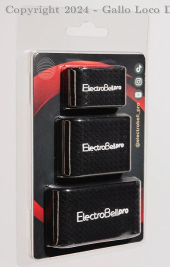 Set X 3 Banda Antideslizante Barber Electrobell Ref: Eb-1101