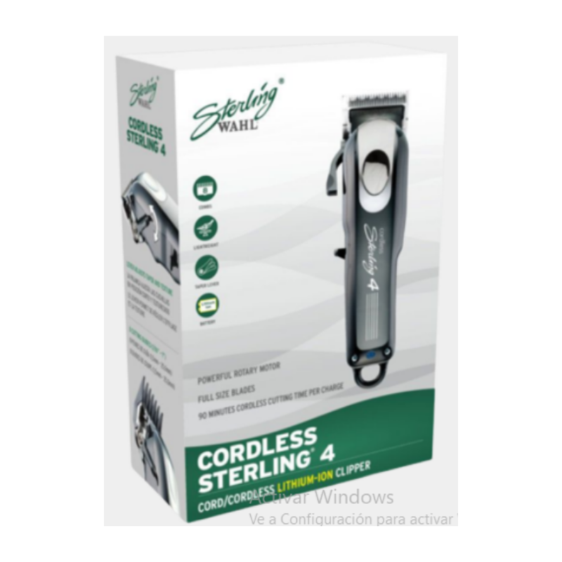 Cortadora Profesional Inhalambrica Li-Ion Sterling 4 Wahl Ref: 8481