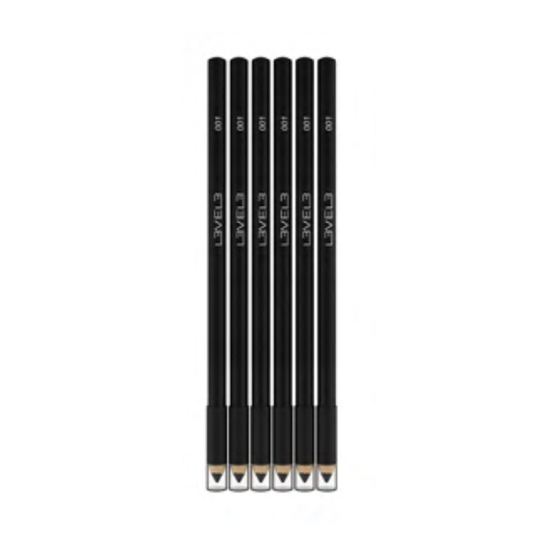 Set Pencils 6Pc Black - L3VEL3  Ref: Ep1002Bl