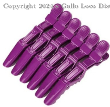 Pinza Cocodrilo Morada Ref: Pb-1062A
