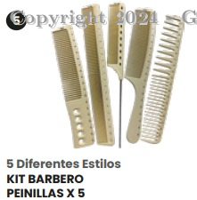 Kit X 5 Peines Taoseng Ts01Ts02 Ref: B126