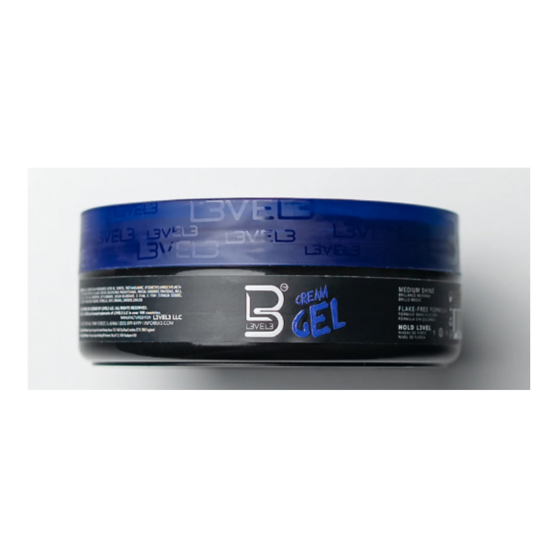 Cream Hair Gel 250Ml - Gel Para Cabello - L3VEL3   Ref: 100601