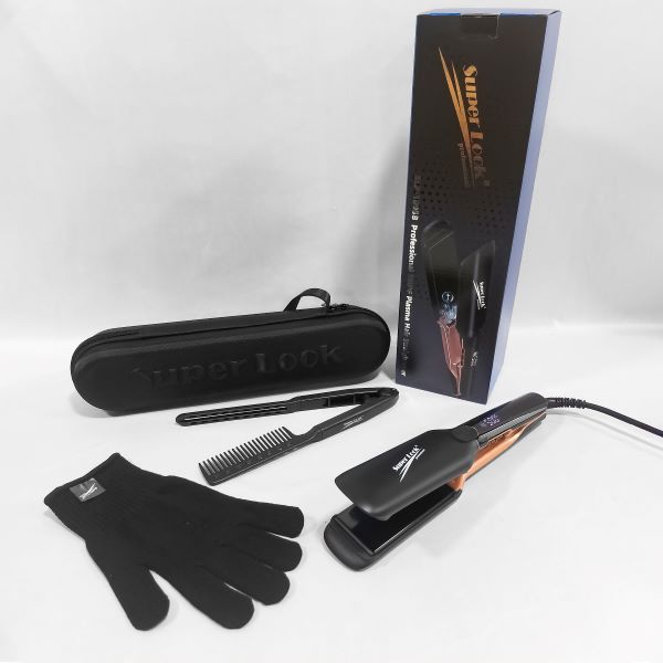 Plancha Profesional Negra Super Look Ref: Slp1095B