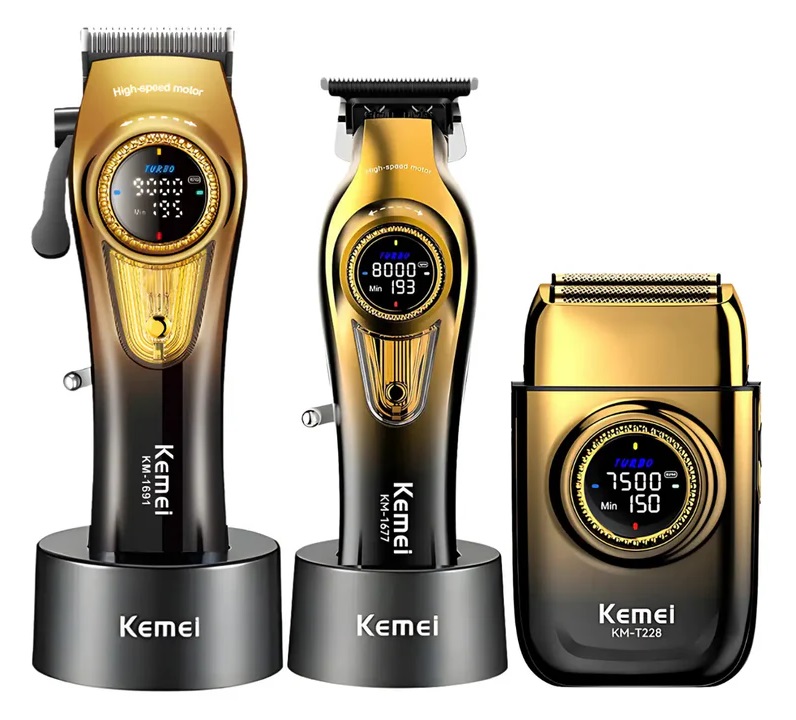 Combo Clipper - Trimmer - Shaver Kemei Ref: K-8557