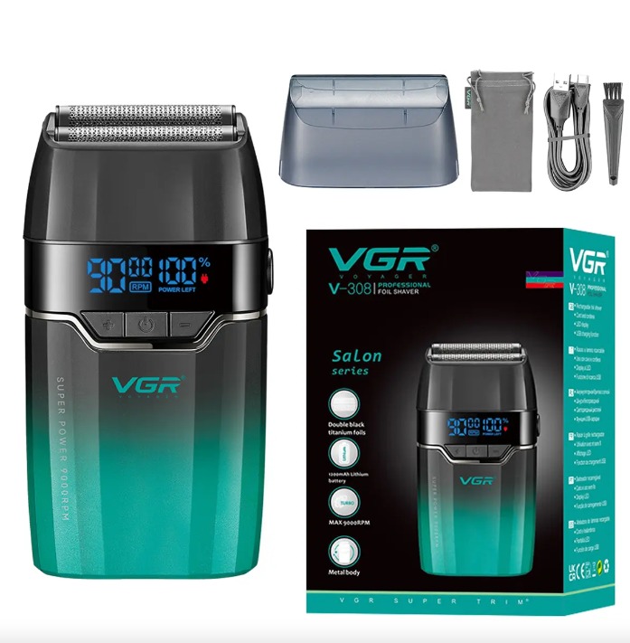V-308 Shaver Digital 9000 RPM