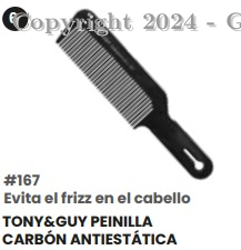 Peinilla Tony&Guy Carbon Antiestatica 167 Ref: B1203