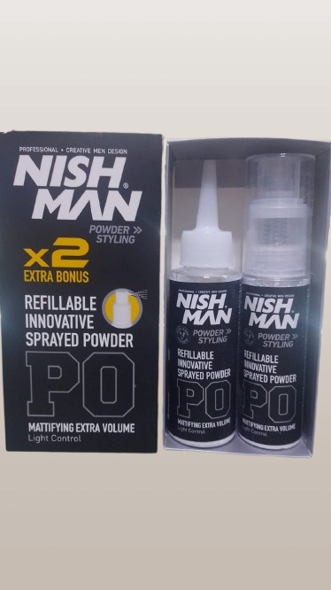 Cera Polvo P0 + Recargable Nishman 20 G Ref: B1892