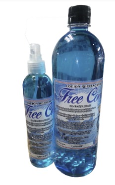 Locion Refrescante X 2 Azul, Freecool