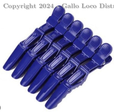 Pinza Cocodrilo Azul Ref: Pb-1062D