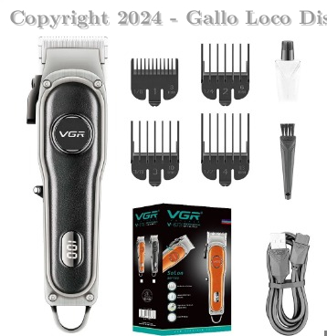 Clipper Maquina De Corte De Pelo Inalambrica Vgr - En Cuero Naranja Ref: V-673